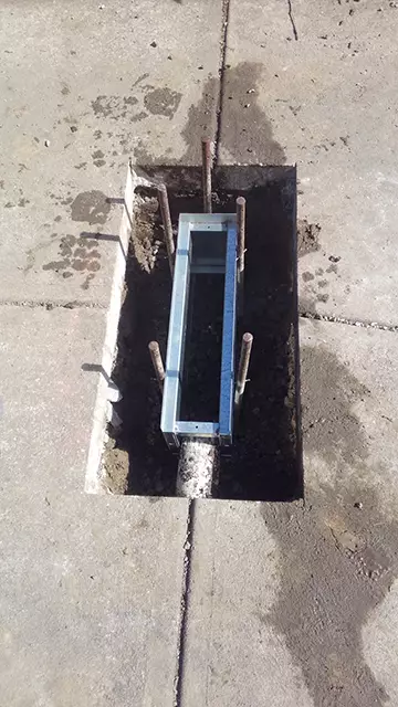 commercial concrete work